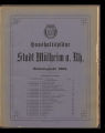 Haupt-Haushaltsplan der Stadt Mülheim am Rhein für das Rechnungsjahr / 1905