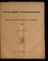 Stenographische Verhandlungsberichte der Stadtverordneten-Versammlung zu Düsseldorf / 1923