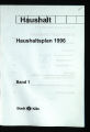 Haushaltsplan / 1996,1