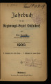 Jahrbuch für den Regierungsbezirk Düsseldorf / 7. Jahrgang 1900