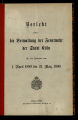 Bericht über die Verwaltung der Feuerwehr der Stadt Köln / 1889/90