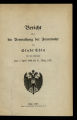 Bericht über die Verwaltung der Feuerwehr der Stadt Köln / 1906/07