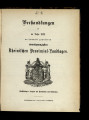 Verhandlungen des im Jahre 1872 versammelt gewesenen einundzwanzigsten Rheinischen...