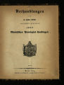 Verhandlungen des im Jahre 1852 versammelt gewesenen zehnten Rheinischen Provinzial-Landtages /...