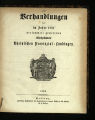 Verhandlungen des im Jahre 1861 versammelt gewesenen fünfzehnten Rheinischen Provinzial-Landtages...