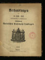 Verhandlungen des im Jahre 1862 versammelt gewesenen sechszehnten Rheinischen Provinzial-Landtages...