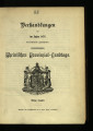 Verhandlungen des im Jahre 1874 versammelt gewesenen zweiundzwanzigsten Rheinischen...
