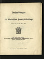 Verhandlungen des 45. Rheinischen Provinziallandtags / 45.1905