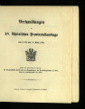 Verhandlungen des 48. Rheinischen Provinzial-Landtags / 48.1908