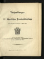 Verhandlungen des 53. Rheinischen Provinziallandtags / 53.1913