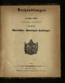 Verhandlungen des im Jahre 1851 versammelt gewesenen neunten Rheinischen Provinzial-Landtages /...