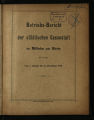Betriebs-Bericht der Städtischen Gasanstalt zu Mülheim am Rhein  / 1890/1900