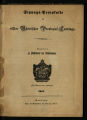 Sitzungs-Protokolle des elften Rheinischen Provinzial-Landtags / 11.1854
