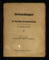Verhandlungen des 68. Rheinischen Provinziallandtags / 68. 1924
