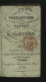 Trierischer Taschenkalender / 13. Jahrgang 1818