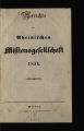 Berichte der Rheinischen Missions-Gesellschaft / 8.1851