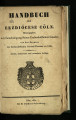 Handbuch der Erzdiöcese Cöln / 2.1830
