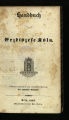 Handbuch der Erzdiözese Köln / 7.1854