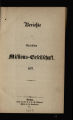 Berichte der Rheinischen Missions-Gesellschaft / 34.1877