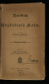 Handbuch der Erzdiöcese Köln / 15.1888