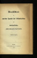 Beschlüsse der ... Synode der Altkatholiken des deutschen Reiches / 2.1785