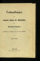 Verhandlungen der ... Synode der Altkatholiken des Deutschen Reiches / 7.1881