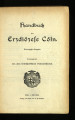 Handbuch der Erzdiözese Köln / 20.1908