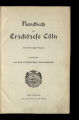 Handbuch der Erzdiözese Köln / 21. 1911