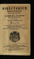 Directorium Romano-Coloniense juxta ritum Romanum ad usum Archiedioecesis Coloniensis / 1867