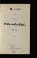 Berichte der Rheinischen Missions-Gesellschaft / 30.1873