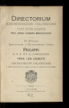 Directorium Archidioecesis Coloniensis juxta ritum Romanum / 1897