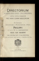 Directorium Archidioecesis Coloniensis juxta ritum Romanum / 1898