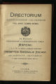 Directorium Archidioecesis Coloniensis / 1911