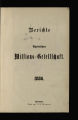 Berichte der Rheinischen Missions-Gesellschaft / 43.1886