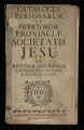 Catalogus personarum et officiorum Provinciae Societatis Jesu ad Rhenum Inferiorem