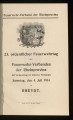 Ordentlicher Feuerwehrtag des Feuerwehr-Verbandes der Rheinprovinz/23.1914