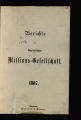 Berichte der Rheinischen Missions-Gesellschaft / 44.1887