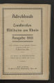 Adreßbuch des Landkreises Mülheim am Rhein / 1913