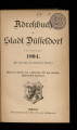 Adressbuch der Stadt Düsseldorf / 1894