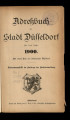 Adressbuch der Stadt Düsseldorf / 1900