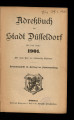 Adressbuch der Stadt Düsseldorf / 1901