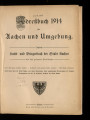 Adreßbuch für Aachen und Umgebung / 1914