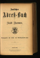 Amtliches Adreß-Buch der Stadt Barmen / 1901