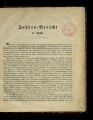 Jahres-Bericht [der Handelskammer zu Köln] / 1852