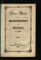 Jahresbericht der Handelskammer zu Gladbach / 1851