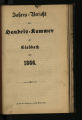 Jahresbericht der Handelskammer zu Gladbach  / 1866
