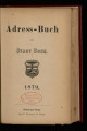 Adress-Buch der Stadt Bonn / 1879