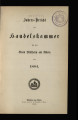 Jahres-Bericht der Handelskammer für den Kreis Mülheim am Rhein / 1884 (2.Ex.)