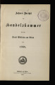 Jahres-Bericht der Handelskammer für den Kreis Mülheim am Rhein / 1885 (2.Ex.)