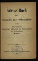 Adressbuch nebst Geschichte und Fremdenführer für die Bürgermeistereien Godesberg, Villip und...